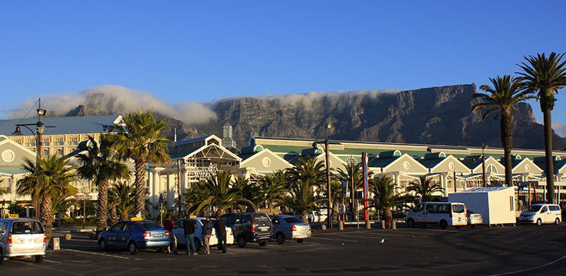 Cape Town coast line
