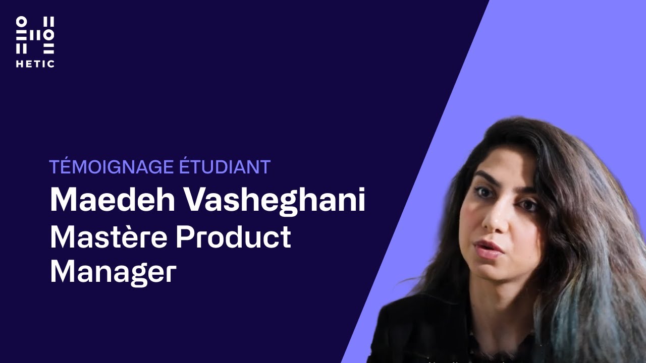 Preview image for the gge video "[Témoignage] Maedeh Vasheghani - Mastère Product Manager".