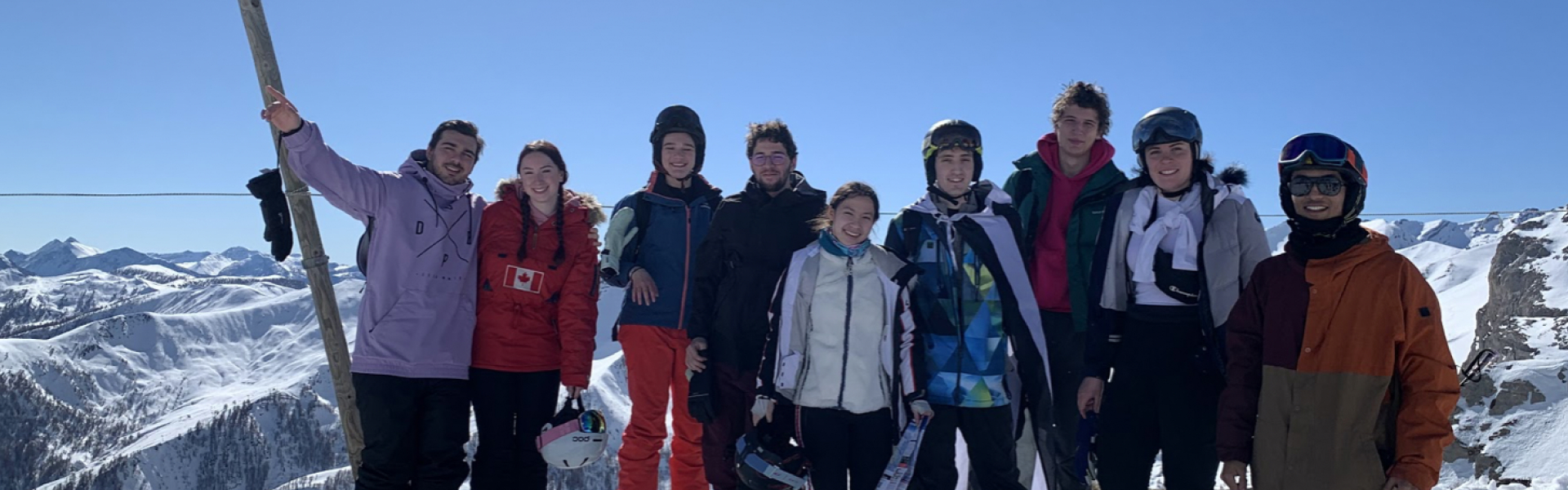 Les étudiants d'HETIC font du ski !!