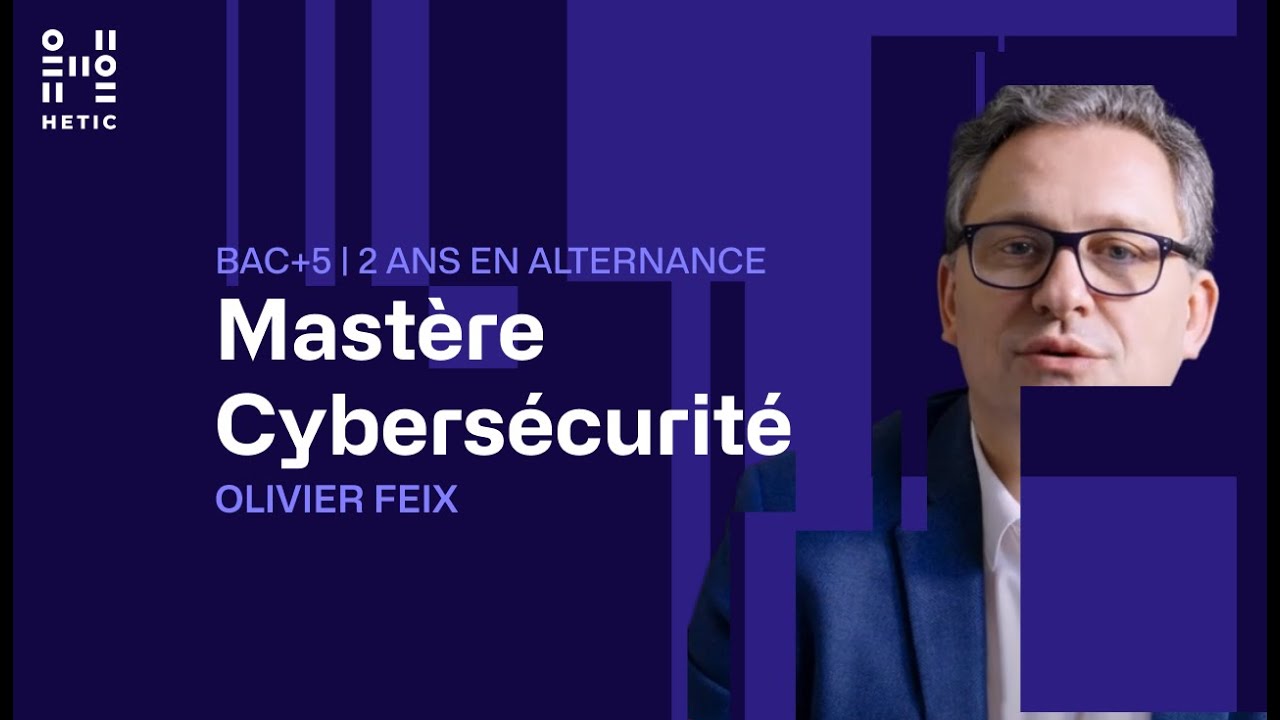 Preview image for the gge video "MASTER CYBERSECURITE | HETIC".