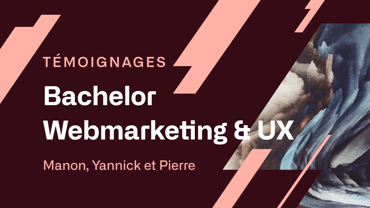 Preview image for the gge video "Bachelor Webmarketing &amp; UX Design".