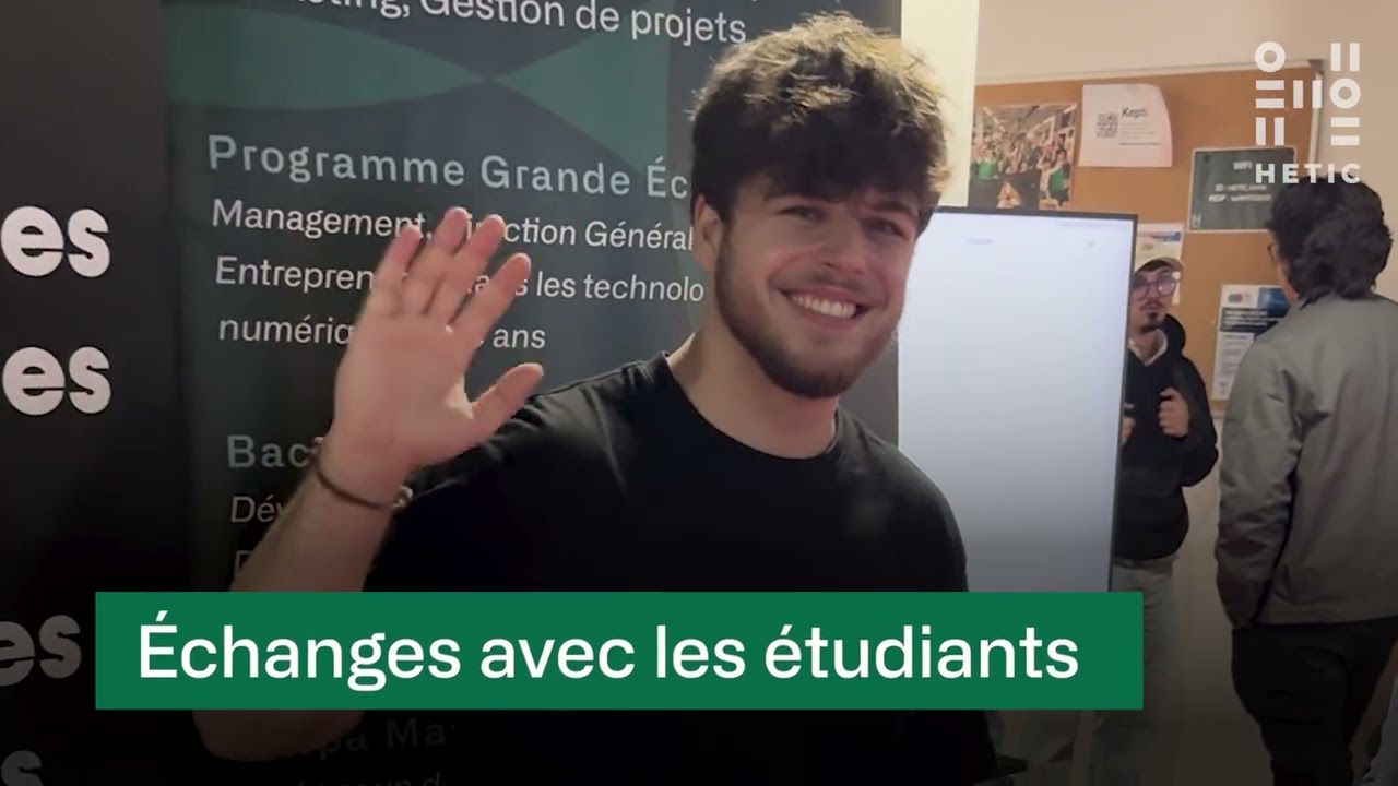 Preview image for the gge video "Développement Web, IA, Data : découvrez les métiers du numérique".