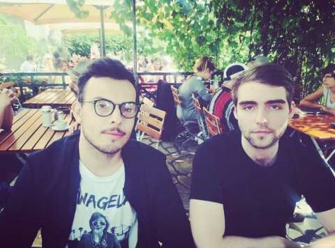 Louis Amiot et Martin Goutry