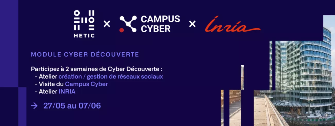 HETIC se distingue comme l’école web numéro 1.