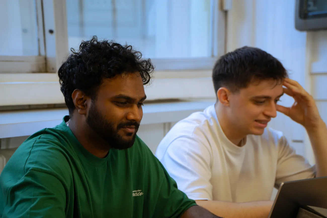 Etudiants HETIC en plein travail