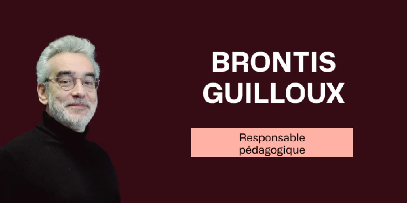 Brontis Guilloux - Responsable pédagogique filière Tech