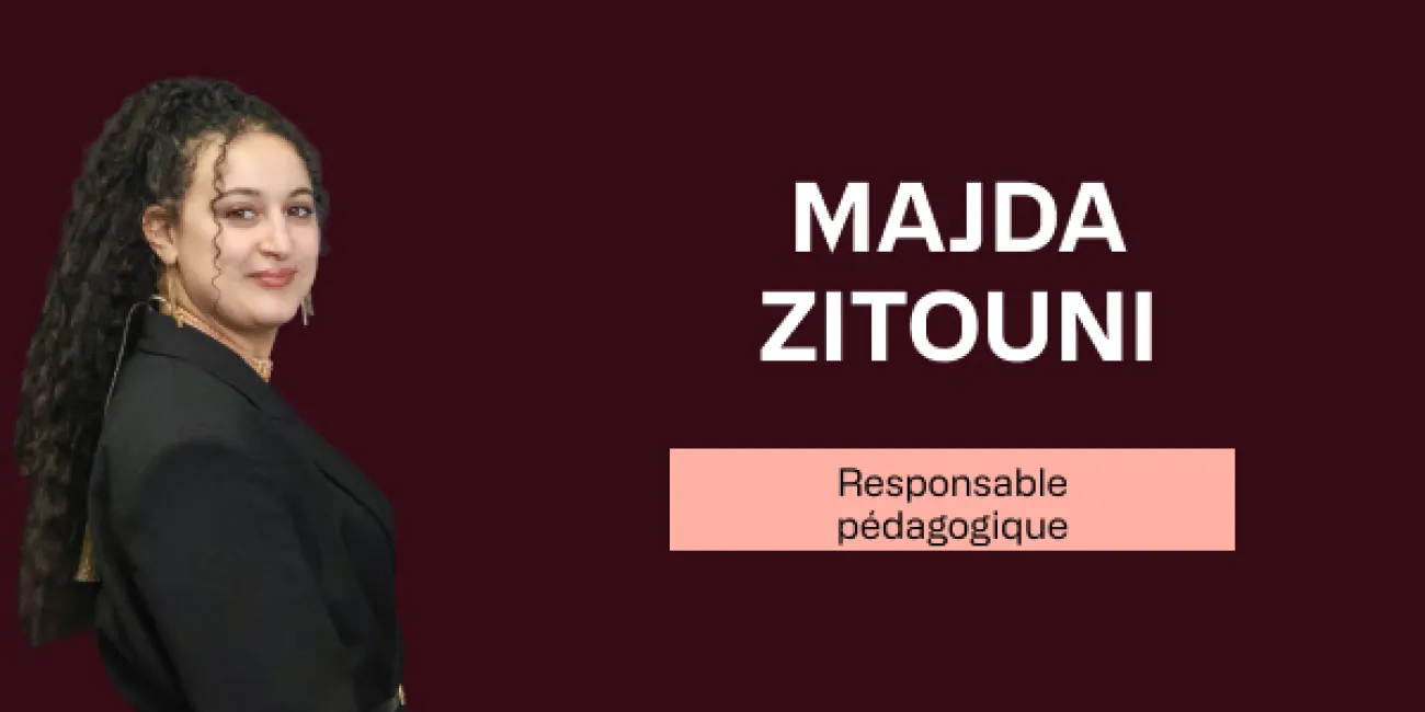Majda Zitouni - responsable pédagogique de la filière Data & IA