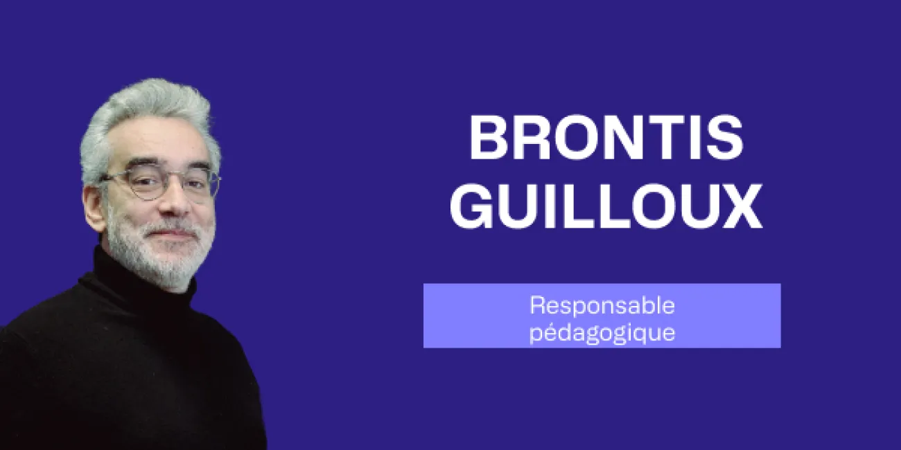 Brontis Guilloux - Responsable pédagogique filière Tech
