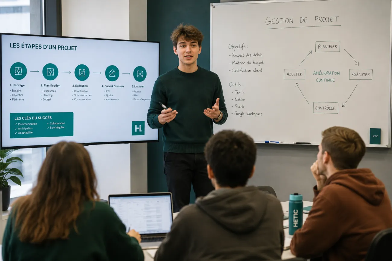 1re année Mastère Tech et Entrepreneuriat  | HETIC