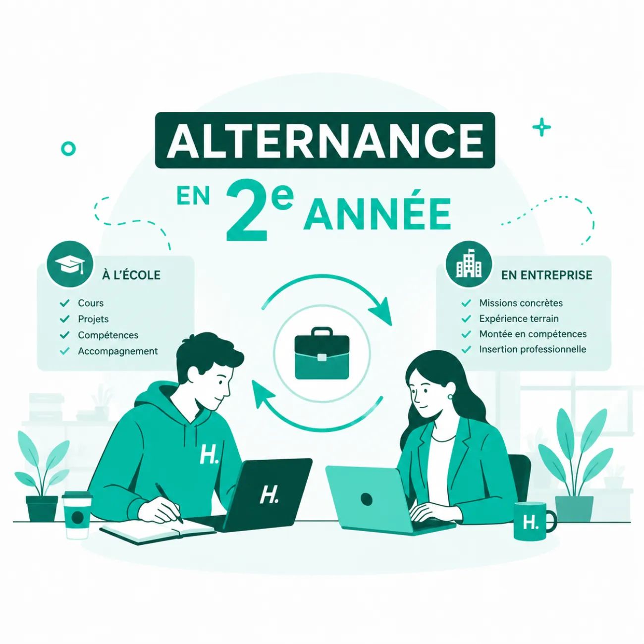 Alternance en 2e année | Mastère Tech & Entrepreneuriat