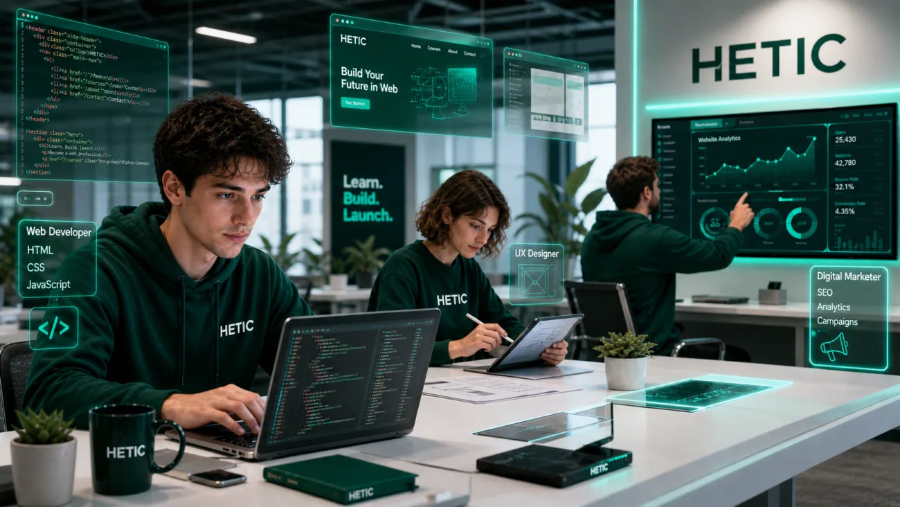 Learn, Build, Launch  | HETIC