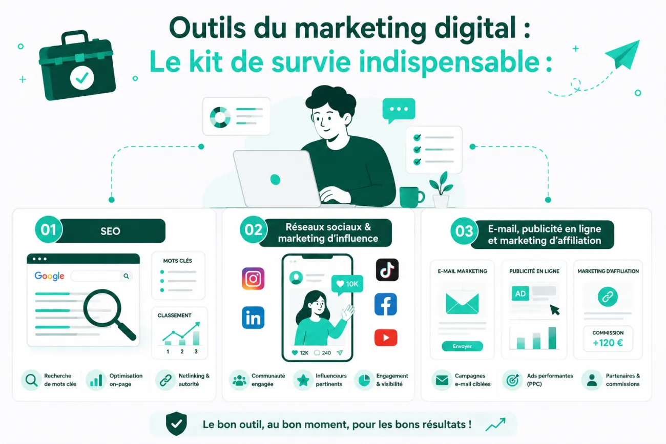 Outils du marketing digital | HETIC