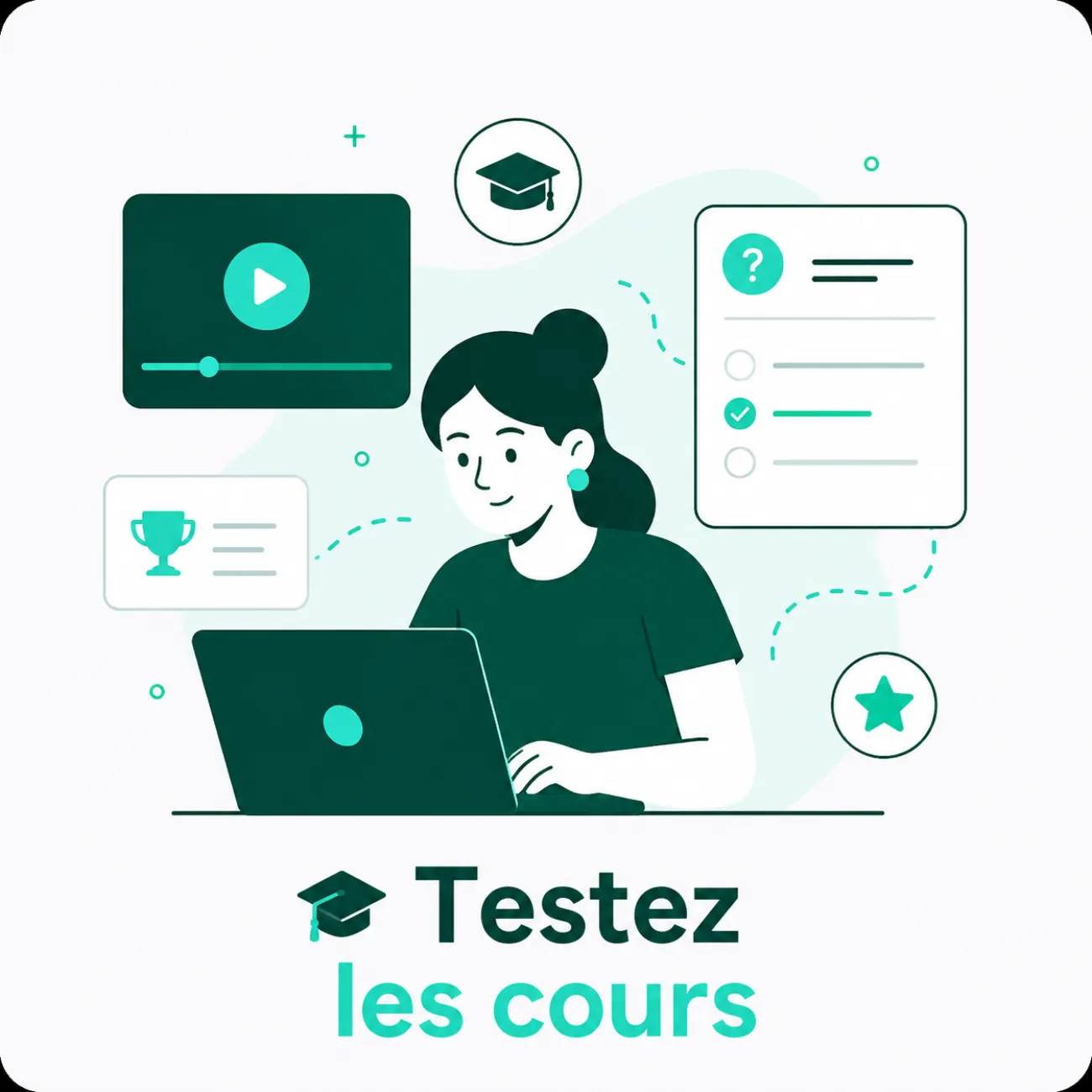 Testez les cours
